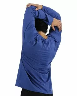 TYR ClimaDry™ Men's Raglan Long Sleeve Tech Tee - Solid / Heather -TYR Sales MPTLRS3A 981 alt04