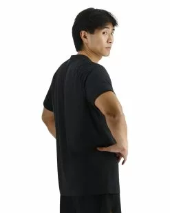 TYR ClimaDry™ Men's Raglan Big Logo Tech Tee - Solid -TYR Sales MPTRSL3A 001 alt05