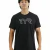 TYR ClimaDry™ Men's Raglan Big Logo Tech Tee - Solid