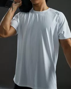 TYR ClimaDry™ Men's Raglan Tech Tee - Solid / Heather -TYR Sales MPTRSO3A 100 alt08