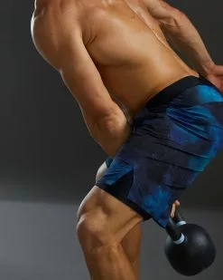 TYR Hydrosphere™ Men's Lined 7" Unbroken Shorts - Cosmic Night -TYR Sales MUSLCN3A 978 alt09