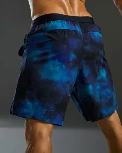 TYR Hydrosphere™ Men's Lined 7" Unbroken Shorts - Cosmic Night -TYR Sales MUSLCN3A 978 alt10