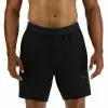TYR Hydrosphere™ Men's Lined 7" Unbroken Big Logo Shorts - Solid -TYR Sales MUSLSL3A 001 main01