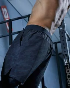 TYR Hydrosphere™ Men's Unlined 9" Unbroken Shorts - Blackout Camo -TYR Sales MUSNUB3A 001 alt10