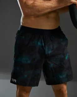 TYR Hydrosphere™ Men's Unlined 7" Unbroken Shorts - Turbulent 19 TYR Hydrosphere™ Men's Unlined 7" Unbroken Shorts - Turbulent -TYR Sales MUSUTU3A 644 alt07