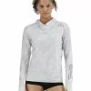 TYR SunDefense™ Women's Vented Hooded Shirt - Camohex