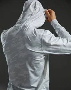 TYR SunDefense™ Men's Vented Hooded Shirt - Camohex 20 TYR SunDefense™ Men's Vented Hooded Shirt - Camohex -TYR Sales PMLHCA7A 990 alt09