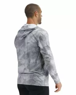 TYR SunDefense™ Men's Vented Hooded Shirt - Turbulent -TYR Sales PMLHTU7A 988 alt05