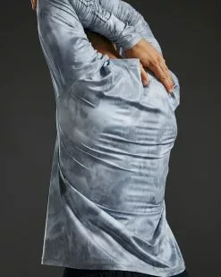 TYR SunDefense™ Men's Vented Long Sleeve Crew Shirt - Turbulent -TYR Sales PMLSTU7A 988 alt09