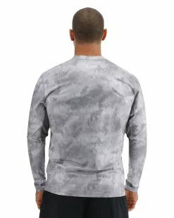 TYR SunDefense™ Men's Vented Long Sleeve Crew Shirt - Turbulent -TYR Sales PMLSTU7A 988 main02
