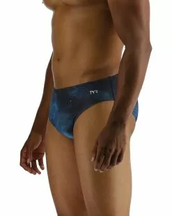 TYR Durafast Elite® Men's Brief Swimsuit - Cosmic Night -TYR Sales RCMN7A 978 alt03