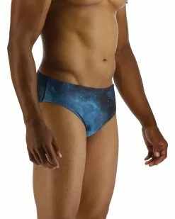TYR Durafast Elite® Men's Brief Swimsuit - Cosmic Night -TYR Sales RCMN7A 978 alt06