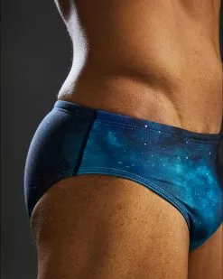 TYR Durafast Elite® Men's Brief Swimsuit - Cosmic Night -TYR Sales RCMN7A 978 alt08