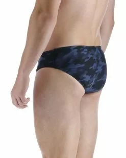 TYR Durafast Elite® Men's Brief Swimsuit - Midnight Camo -TYR Sales RMCM7A 401 alt03