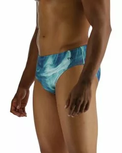 TYR Durafast Elite® Men's Brief Swimsuit - Mezio -TYR Sales RMEZ7A 978 alt03