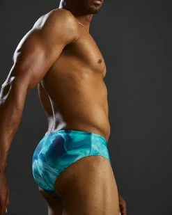 TYR Durafast Elite® Men's Brief Swimsuit - Mezio -TYR Sales RMEZ7A 978 alt08
