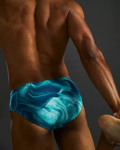 TYR Durafast Elite® Men's Brief Swimsuit - Mezio -TYR Sales RMEZ7A 978 alt10