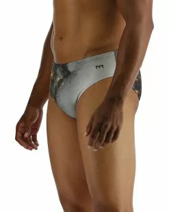 TYR Durafast Elite® Men's Brief Swimsuit - Pyrite -TYR Sales RPYR7A 751 alt02