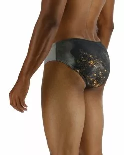 TYR Durafast Elite® Men's Brief Swimsuit - Pyrite -TYR Sales RPYR7A 751 alt03