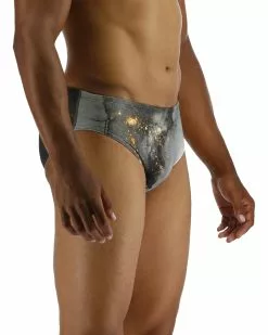 TYR Durafast Elite® Men's Brief Swimsuit - Pyrite -TYR Sales RPYR7A 751 alt06