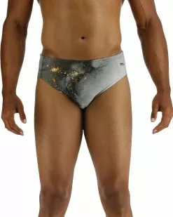 TYR Durafast Elite® Men's Brief Swimsuit - Pyrite