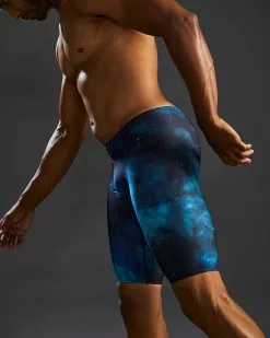 TYR Durafast Elite® Men's Jammer Swimsuit - Cosmic Night -TYR Sales SCMN7A 978 alt07