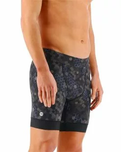 TYR Durafast Elite® Men's Workout Jammer Swimsuit - Carbon Hex -TYR Sales SFCHX7A 100 alt06