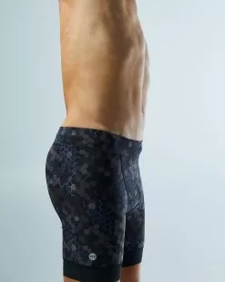 TYR Durafast Elite® Men's Workout Jammer Swimsuit - Carbon Hex -TYR Sales SFCHX7A 100 alt08