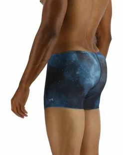 TYR Durafast Elite® Men's Square Leg Swimsuit - Cosmic Night -TYR Sales SQCMN7A 978 alt04