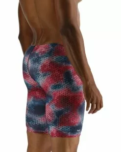 TYR Durafast Elite® Men's Jammer Swimsuit - Starhex -TYR Sales SSHX7A 611 alt05
