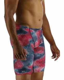 TYR Durafast Elite® Men's Jammer Swimsuit - Starhex -TYR Sales SSHX7A 611 alt06