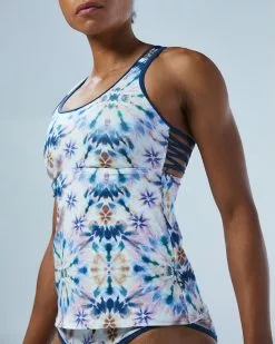 TYR Women's Harley Tank - Pressed Flowers -TYR Sales THAPFL7A 960 alt07