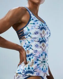 TYR Women's Harley Tank - Pressed Flowers -TYR Sales THAPFL7A 960 alt08