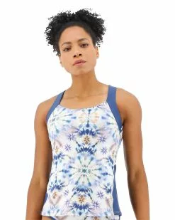 TYR Women's Lola Tank - Pressed Flowers 13 TYR Women's Lola Tank - Pressed Flowers -TYR Sales TLOPFL7A 960 alt03