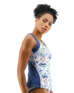 TYR Women's Lola Tank - Pressed Flowers 15 TYR Women's Lola Tank - Pressed Flowers -TYR Sales TLOPFL7A 960 alt05