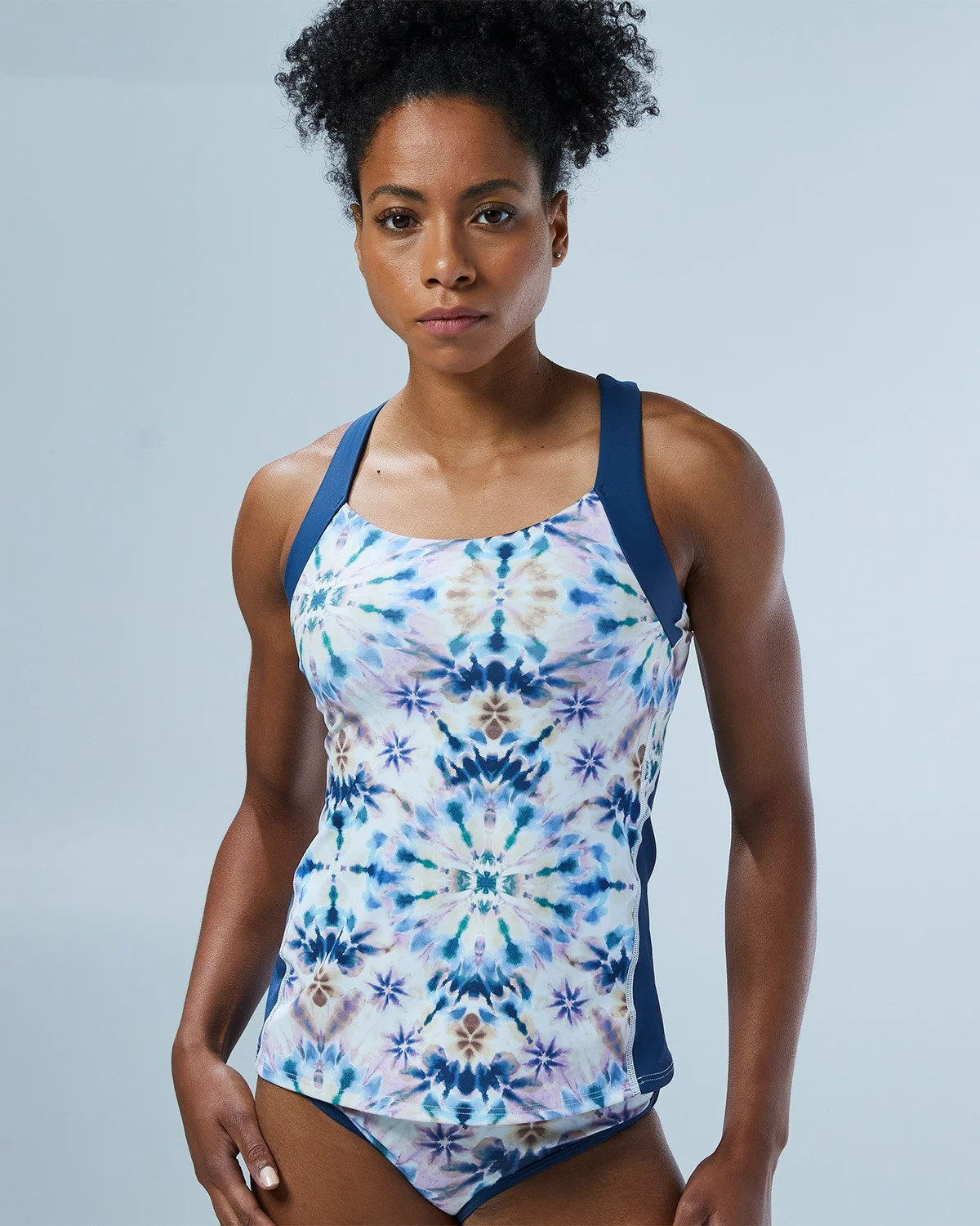 TYR Women's Lola Tank - Pressed Flowers 8 TYR Women's Lola Tank - Pressed Flowers - Image 6