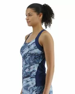 TYR Women's Lola Tank - Shale -TYR Sales TLOSHA7A 461 alt03