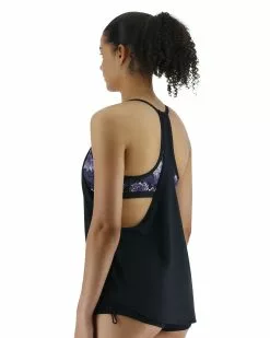 TYR Women's Shea 2-in-1 Tank - Polyhedron -TYR Sales TSHPLH7A 185 alt04