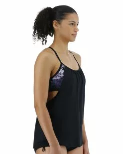 TYR Women's Shea 2-in-1 Tank - Polyhedron -TYR Sales TSHPLH7A 185 alt06