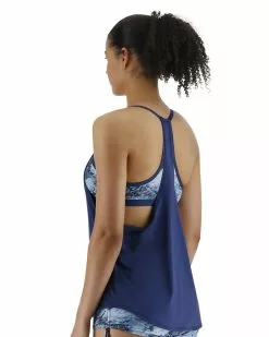 TYR Women's Shea 2-in-1 Tank - Shale 11 TYR Women's Shea 2-in-1 Tank - Shale -TYR Sales TSHSHA7A 461 alt04