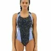 TYR Durafast Elite® Women's Max Splice Controlfit Swimsuit - Carbon Hex -TYR Sales TSPCHX7A 001 main01