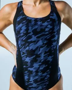 TYR Durafast Elite® Women's Max Splice Controlfit Swimsuit - Midnight Camo -TYR Sales TSPFCM7A 401 alt07