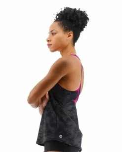 TYR Durafast Elite® Women's Taylor Tank - Blackout Camo -TYR Sales TTAFBC7A 001 alt03