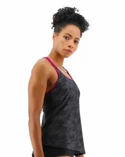 TYR Durafast Elite® Women's Taylor Tank - Blackout Camo -TYR Sales TTAFBC7A 001 alt04