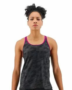 TYR Durafast EliteĀ® Women's Taylor Tank - Blackout Camo