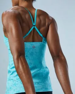 TYR Women's Tessa Tank - Boho Floral 18 TYR Women's Tessa Tank - Boho Floral -TYR Sales TTEBOF7A 342 alt09