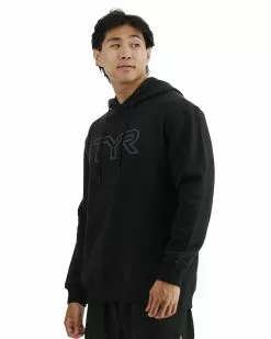 TYR UltraSoft Men's Big Logo Tech Hoodie -TYR Sales UHOMC3A 001 alt03