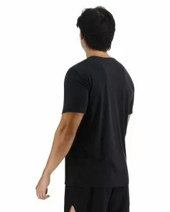 TYR UltraSoft Men's Big Logo Tri-Blend Tech Tee -TYR Sales USSTMC3A 001 alt04