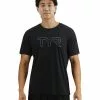 TYR UltraSoft Men's Big Logo Tri-Blend Tech Tee -TYR Sales USSTMC3A 001 main01