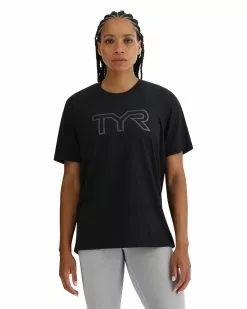 TYR UltraSoft Women's Big Logo Tri-Blend Tech Tee